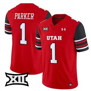 Mens Youths Kids Wayshawn Parker Stitched Red Jersey Vapor